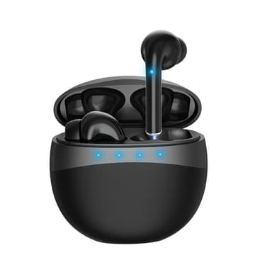 EarPods - trådløse hodetelefoner med lader - svart