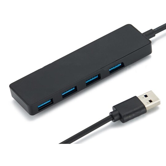USB 3.0 HUB - 4 USB-porter - 5 Gbps