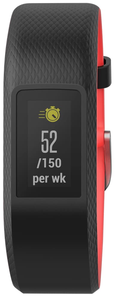 Garmin Vivosport aktivitetsarmbånd S/M (sort/fuksia)