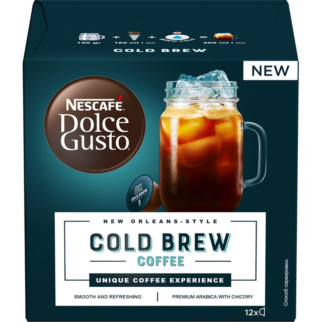 Nescafé Dolce Gusto Cold Brew kaffekapsler 12426138