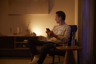 Philips Hue Bloom LED-lampe (hvit)