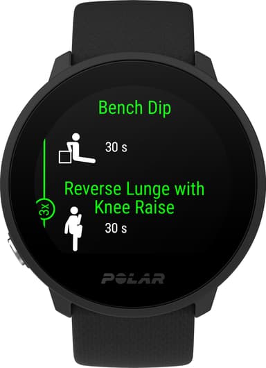 Polar Unite sportsklokke S/L (sort)