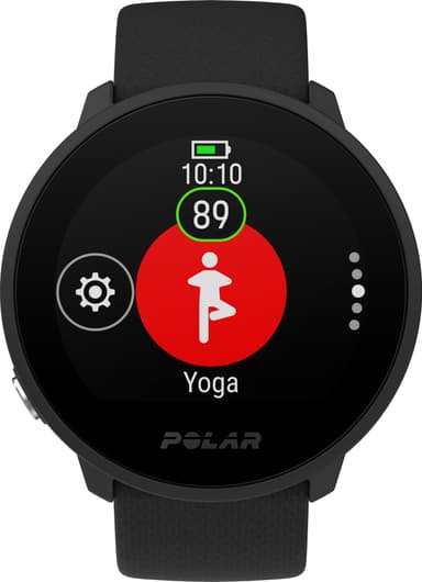 Polar Unite sportsklokke S/L (sort)