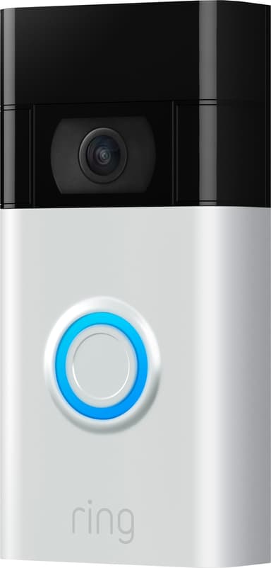 Ring Video Doorbell Gen2 smart ringeklokke (satin nickel)