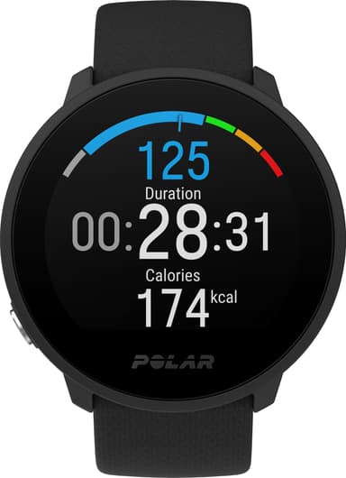 Polar Unite sportsklokke S/L (sort)