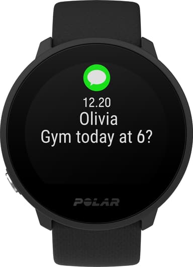 Polar Unite sportsklokke S/L (sort)