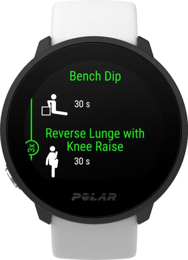 Polar Unite sportsklokke S/L (hvit)