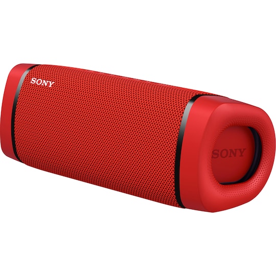 Sony bærbar trådløs høyttaler SRS-XB33 (rød)