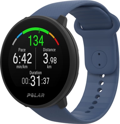 Polar Unite sportsklokke S/L (blå) Elkjøp Elkjøp