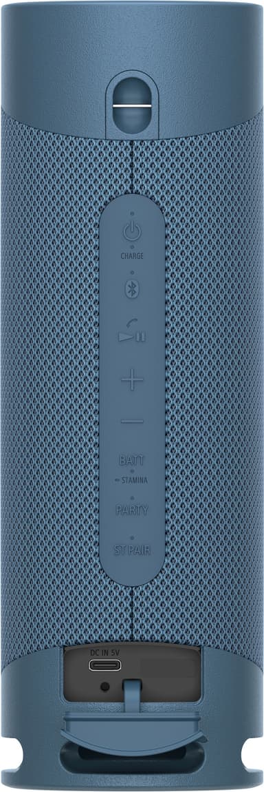 Sony bærbar trådløs høyttaler SRS-XB23 (blå)