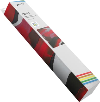 Xtrfy GP4 musematte gaming (L) (rød)