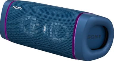 Sony bærbar trådløs høyttaler SRS-XB33 (blå)