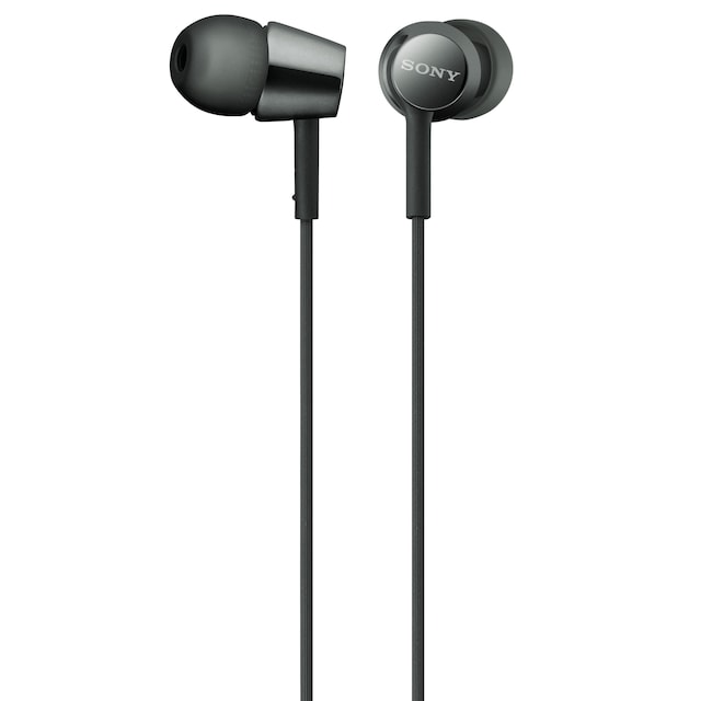 Sony in-ear hodetelefoner MDR-EX155 (sort)