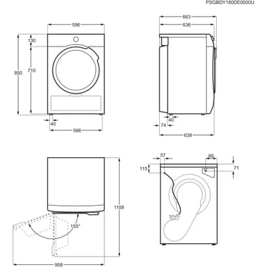 Electrolux Tørketrommel EW9H668E3