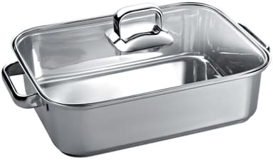 Siemens roastpanne med glasslokk HZ390011