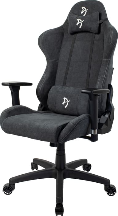 Arozzi Torretta Soft Fabric gamingstol (mørk grå)