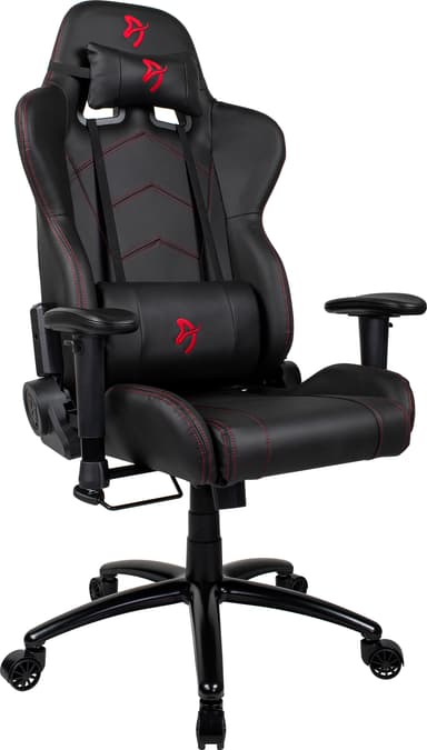 Arozzi Inizio PU gamingstol (sort/rød)