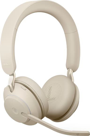 Jabra Evolve2 65 L380a MS Stereo headset (beige)