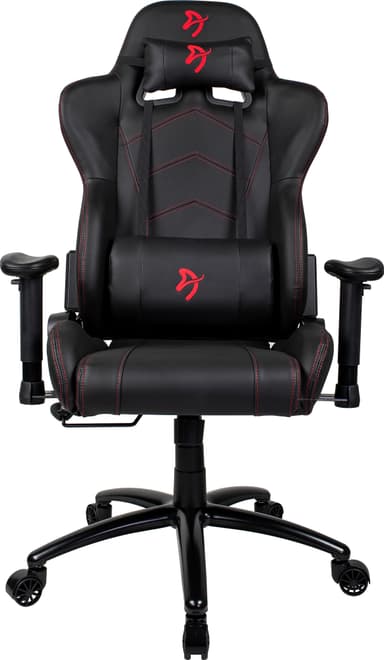 Arozzi Inizio PU gamingstol (sort/rød)