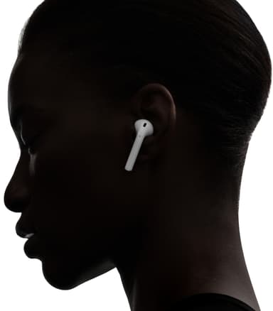 Apple AirPods (2019) trådløse hodetelefoner med Qi-etui