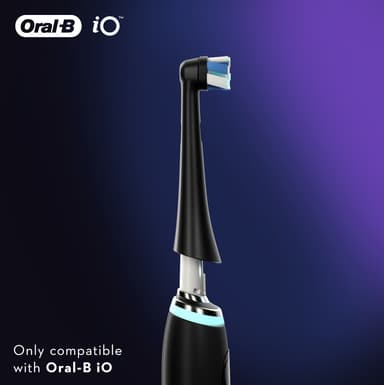 Oral-B iO Ultimate Clean tannbørste refill IOREFILL2BK (svart)