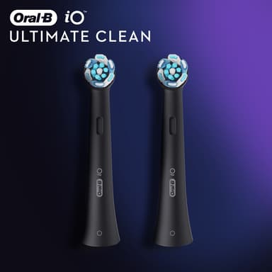Oral-B iO Ultimate Clean tannbørste refill IOREFILL2BK (svart)