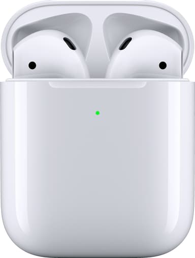Apple AirPods (2019) trådløse hodetelefoner med Qi-etui