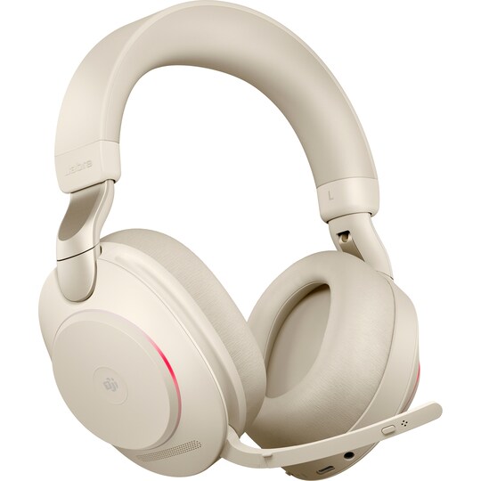 Jabra Evolve2 85 L380a MS Stereo headset (beige)