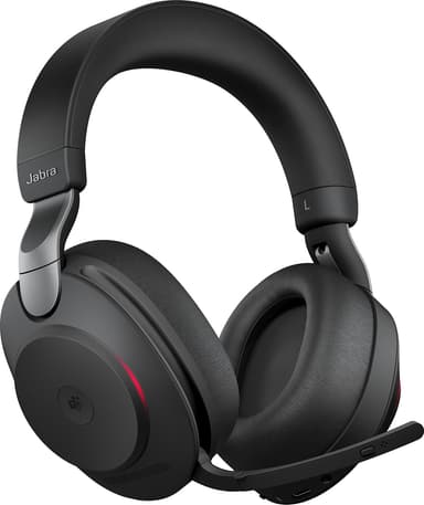 Jabra Evolve2 85 L380a MS Stereo headset (sort)