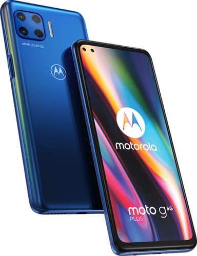 Motorola Moto G 5G Plus smarttelefon 4/64GB (surfing blue)