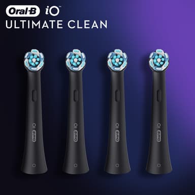 Oral-B iO Ultimate Clean tannbørste refill IOREFILL4BK (svart)