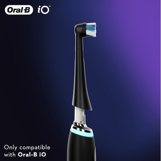 Oral-B iO Ultimate Clean tannbørste refill IOREFILL4BK (svart)