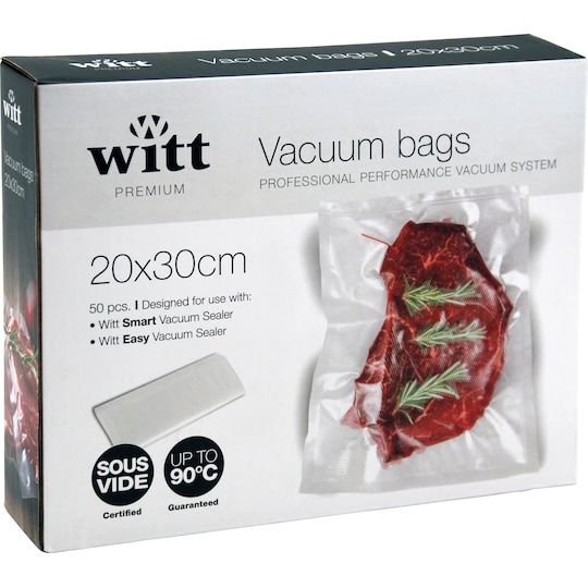 Witt Premium vakum forseglede poser 62650002