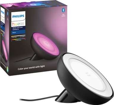 Philips Hue Bloom LED-lampe (sort)