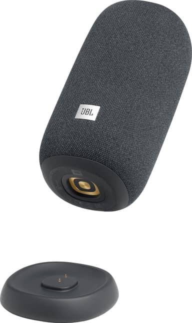 JBL Link Portable stemmeaktivert høyttaler (grå)