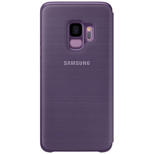 Samsung Galaxy S9 LED View deksel (lilla)