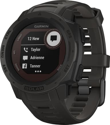 Garmin Instinct Solar Graphite - Sportsklokke
