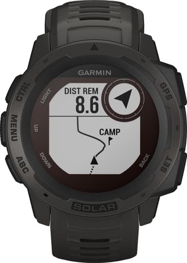 Garmin Instinct Solar Graphite - Sportsklokke