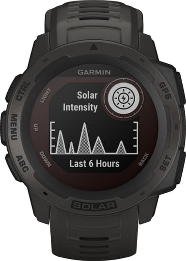 Garmin Instinct Solar Graphite - Sportsklokke