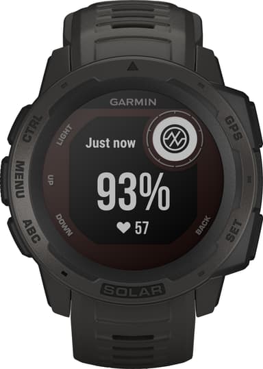 Garmin Instinct Solar Graphite - Sportsklokke