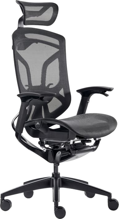 Zen Phase 001 Graphite kontor- og gamingstol