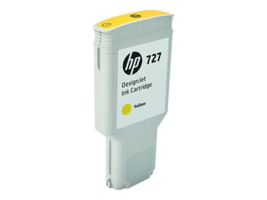 HP 727 - høykapasitets - fargestoffbasert gul - original - DesignJet - blekkpatron