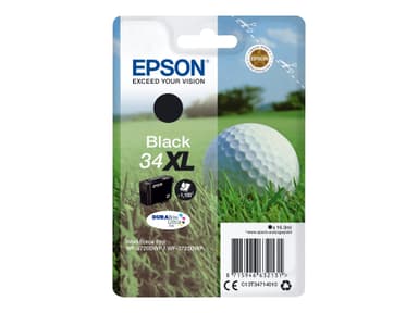 Epson 34XL - XL - svart - original - blekkpatron