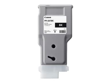 Canon PFI-207 BK - svart - original - blekkbeholder