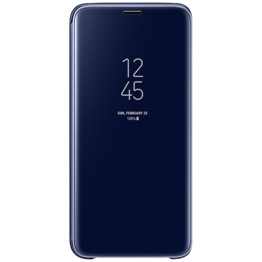 Samsung Galaxy S9 Standing View deksel (blå)