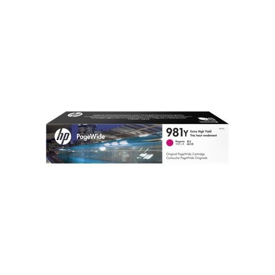 HP 981Y - Ekstra høy ytelse - magenta - original - PageWide - blekkpatron