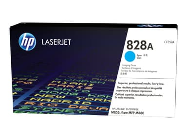 HP 828A - cyan - original - trommelsett
