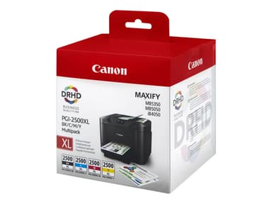 Canon PGI-2500XL C/M/Y/BK - 4-pack - svart, gul, cyan, magenta - original - blekkbeholder