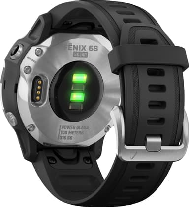 Garmin Fenix 6s Solar multisportsklokke (sølv)