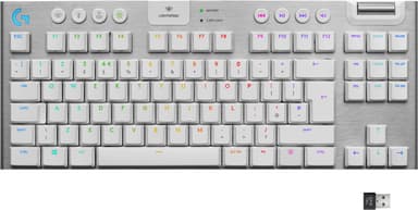 Logitech G915 Lightspeed tenkeyless trådløst gamingtastatur G915 TKL: Trådløst gaming tastatur fra Logitech – G915 TKL